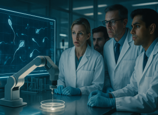 IA logra primer embarazo exitoso en hombre con infertilidad total Científicos prueban con éxito la combinación de IA y robótica para tratar la infertilidad