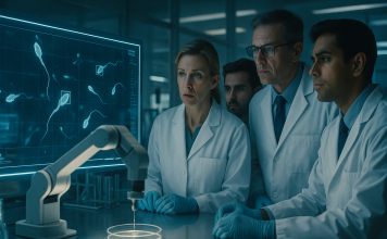 IA logra primer embarazo exitoso en hombre con infertilidad total Científicos prueban con éxito la combinación de IA y robótica para tratar la infertilidad