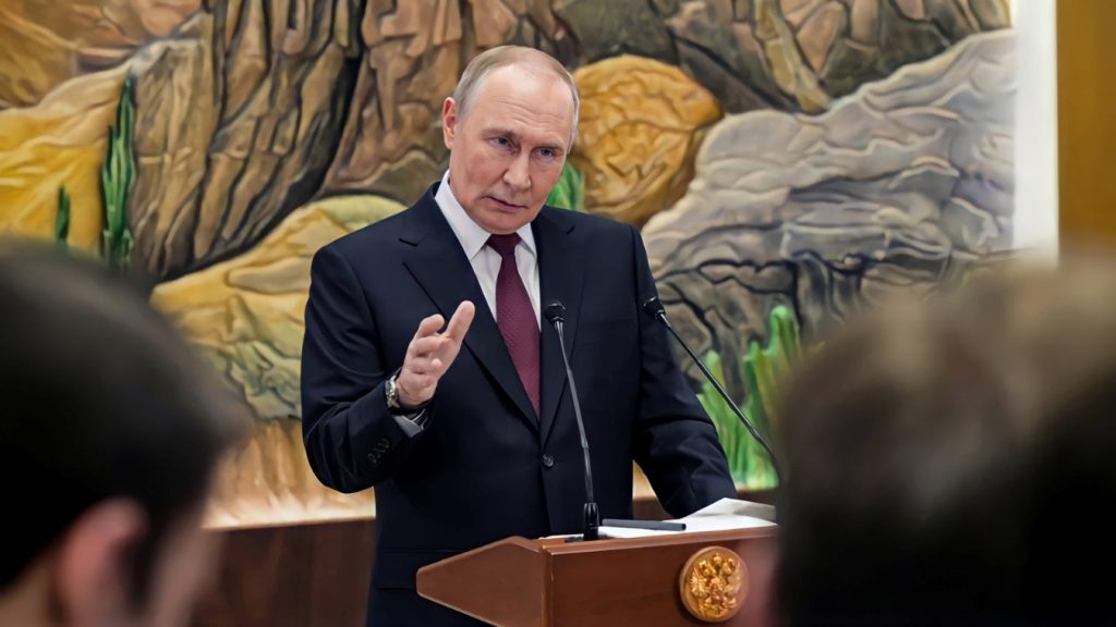 Putin alerta que confiscar activos rusos sería robo y pondría en jaque al euro