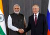Putin visitará la India antes de fin de año Comercio, energía y defensa, en el centro de la agenda bilateral.