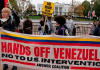 Venezuela respalda protestas en EEUU contra el intervencionismo de Washington Caracas apoya las manifestaciones frente a la Casa Blanca que denunciaron las operaciones militares de EEUU en el Caribe