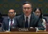 China denuncia ante la ONU el acoso de EEUU a Venezuela Diplomático chino insta a Washington a cooperar y promover la paz en América Latina