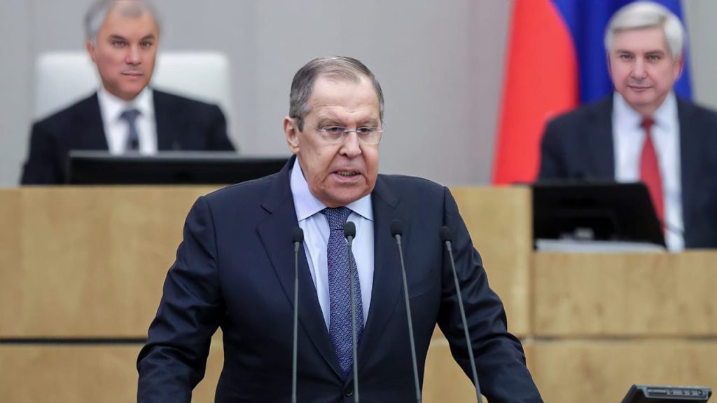Lavrov descarta plazos europeos para poner fin al conflicto y reafirma las condiciones de Moscú para la paz