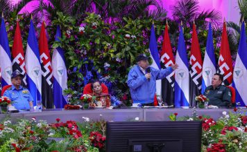 Nicaragua denuncia la política agresiva de EEUU en el Caribe Copresidentes de Nicaragua hacen llamado a la paz y denuncian amenazas de EEUU