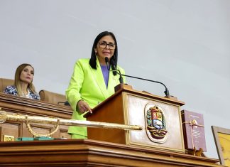 Delcy Rodríguez afirma que Venezuela enfrentará a EEUU con dignidad y soberanía Caracas insiste en resolver la crisis por la vía diplomática y sin sumisión