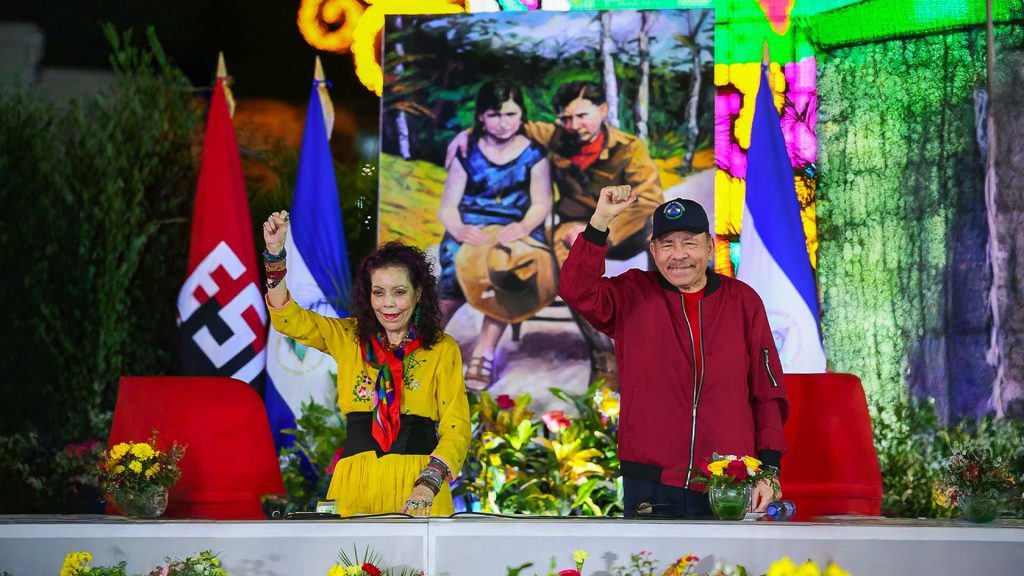 Copresidentes de Nicaragua alcanzan elevados niveles de aprobación
