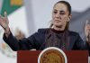 Sheinbaum rechaza la agresión de EE UU en Venezuela