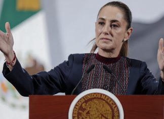 Sheinbaum rechaza la agresión de EE UU en Venezuela