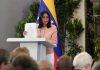Delcy Rodríguez: Basta de las órdenes de EEUU sobre Venezuela Caracas acusa a EEUU de presiones, bloqueos y extremismo político