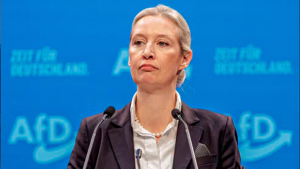 Unión Europea intenta forzar la salida de Orbán, según líder opositora de Alemania, Alice Weidel.