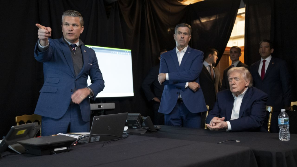 Centro de operaciones donde se habrían utilizado modelos de IA durante la misión.