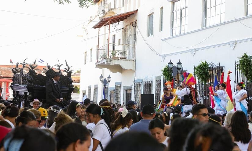 Cortejo fúnebre Rubén Darío, febrero 2026