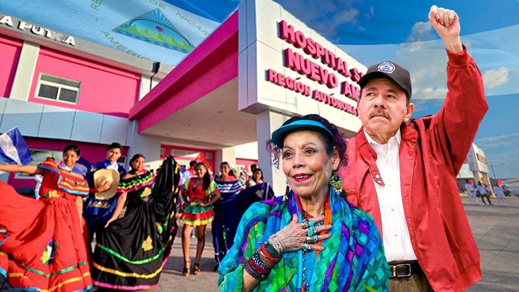 Inauguran nuevo hospital en Caribe Norte de Nicaragua en conmemoración al general Sandino