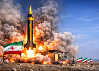 Irán lanza poderoso misil hipersónico en represalia a ataques de EEUU e Israel Tasnim y Al Jazeera confirman el uso de misiles balísticos e hipersónicos contra “objetivos enemigos”