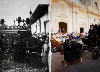 Nicaragua revive el cortejo fúnebre de Rubén Darío Nicaragua rinde homenaje al poeta universal Rubén Darío