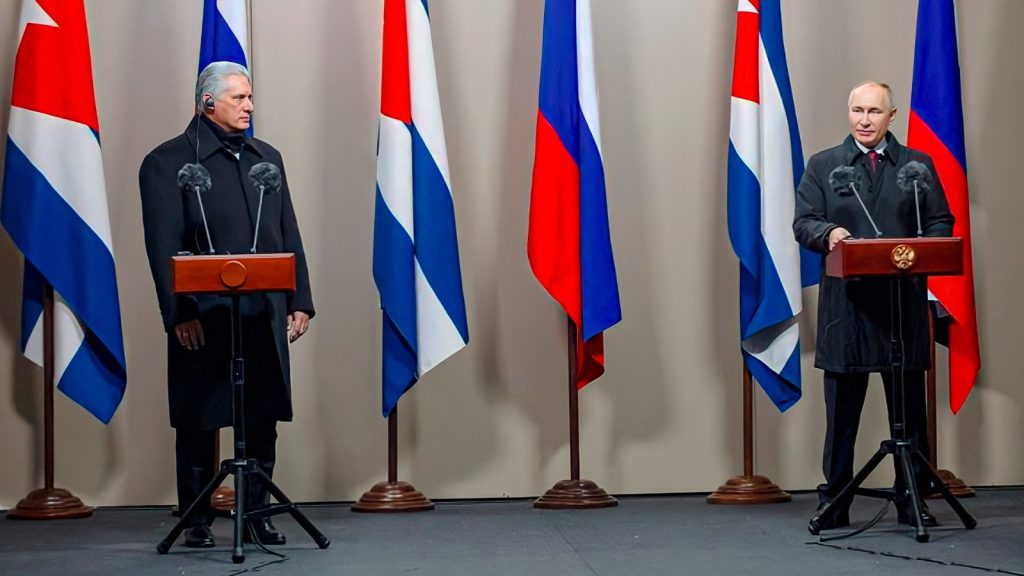 Rusia y Cuba reafirman su alianza estratégica