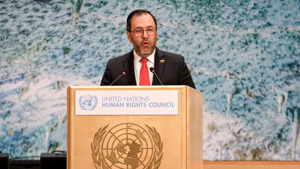 Canciller Yván Gil reclama ante la ONU el desarme nuclear y denuncia agresión contra Venezuela