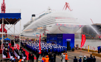 China construye su segundo megacrucero turístico Las autoridades proyectan construir entre tres y cinco nuevos cruceros en la próxima década