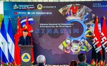 Cooperación entre China y Nicaragua fortalece monitoreo y respuesta ante desastres SINAREM es una iniciativa del Gobierno nicaragüense en un país considerado vulnerable ante desastres