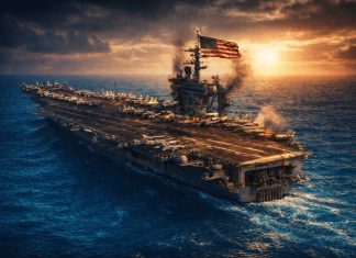 Irán: Portaaviones de EEUU huye golpeado hacia el Índico La medida ocurre tras la ofensiva estadounidense-israelí contra Irán