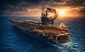 Irán: Portaaviones de EEUU huye golpeado hacia el Índico La medida ocurre tras la ofensiva estadounidense-israelí contra Irán