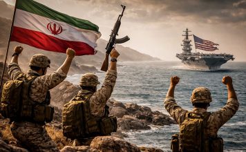 Irán hace retroceder al portaaviones USS Abraham Lincoln de EEUU Presión naval iraní en el golfo hace que portaaviones de EEUU huya a aguas abiertas