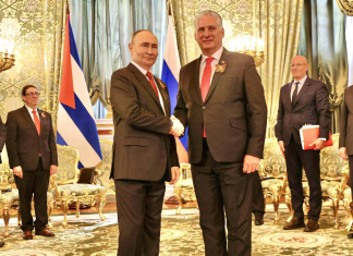 Rusia reafirma respaldo total a Cuba frente a presiones de EEUU Mientras Washington intensifica medidas contra La Habana y eleva tensiones bilaterales, Rusia sostiene apoyo estratégico