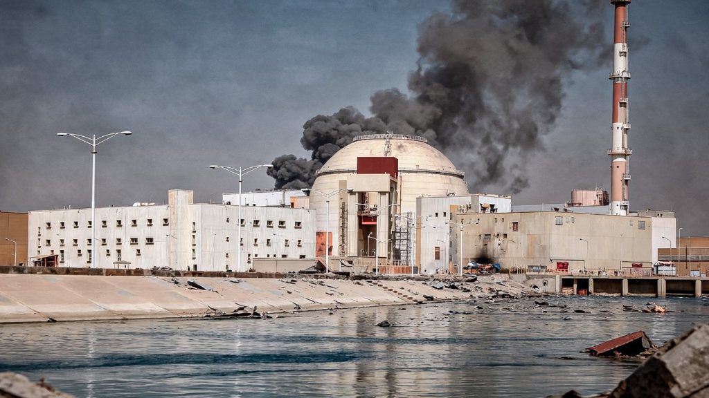 Comunidad internacional alerta posible crisis radiológica en Oriente Medio / Imagen de referencia generada por IA