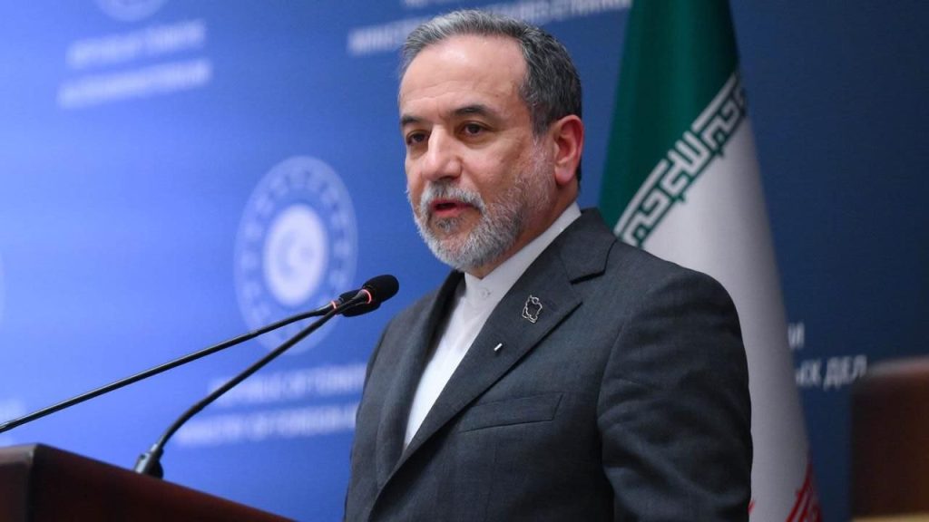 Canciller Araghchi reconoce gestiones de Pakistán para frenar la guerra en la región