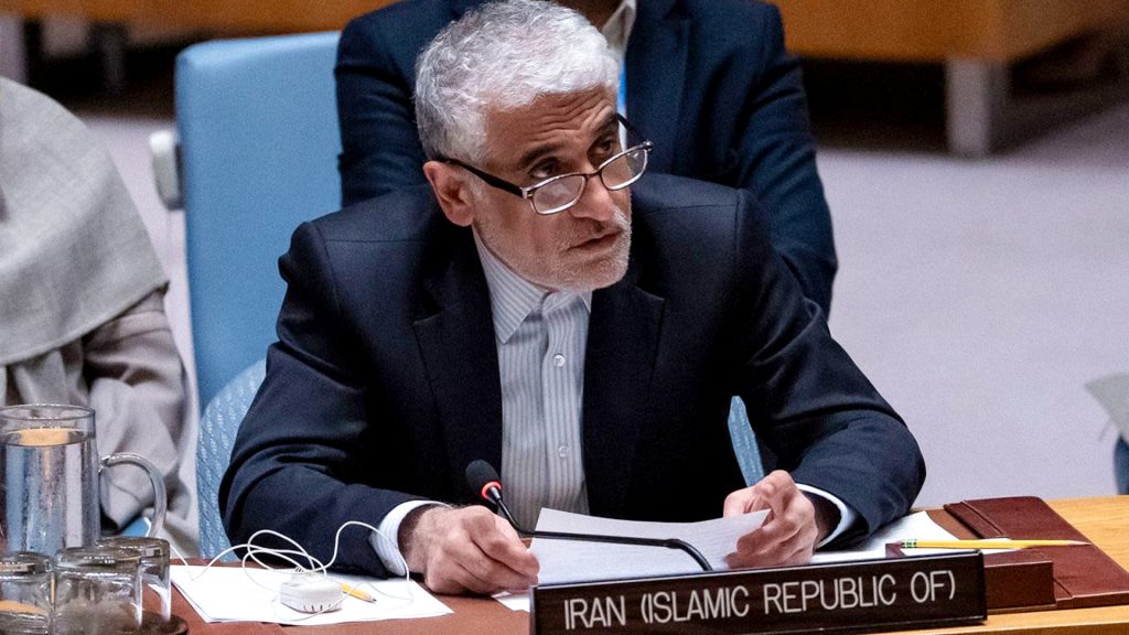 Irán acusa ante la ONU a EEUU por bloqueo marítimo