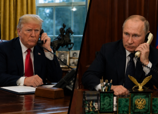 Putin y Trump dialogan y abordan crisis globales durante extensa llamada