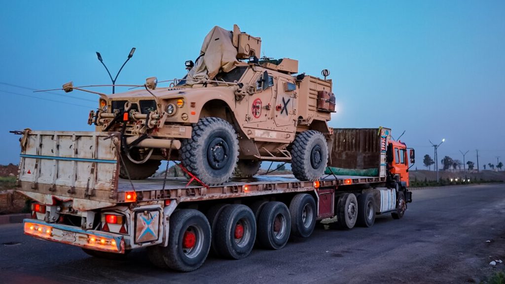 Culmina presencia militar estadounidense en Siria