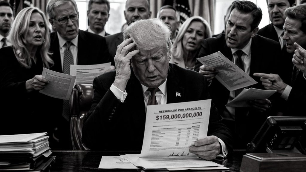 Trump arremete contra jueces mientras crecen reclamos comerciales