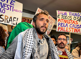 Activista brasileño denuncia abusos de Israel tras ser detenido por misión humanitaria rumbo a Gaza El activista fue recibido en São Paulo por activistas que exigieron romper relaciones con Israel
