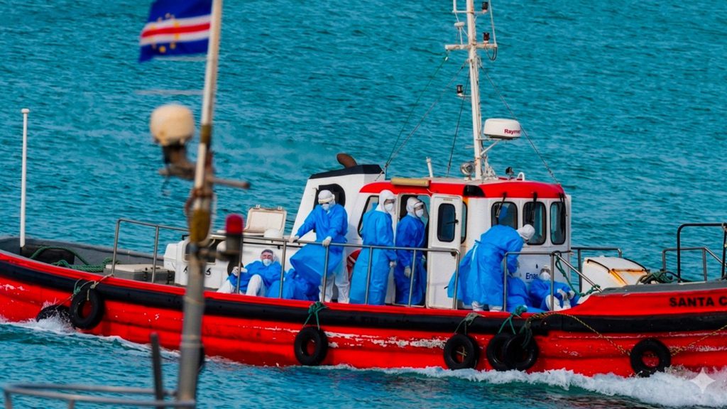 Autoridades sanitarias monitorean el brote detectado a bordo del MV Hondius