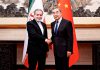 China respalda derecho nuclear de Irán El canciller chino Wang Yi insta al cese el fuego en Irán durante su reunión con el diplomático Abbas Araghchi
