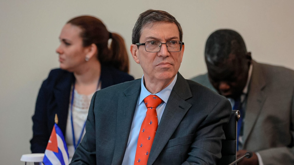 Bruno Rodríguez cuestionó las intenciones de Washington y pidió el levantamiento de las restricciones económicas contra Cuba