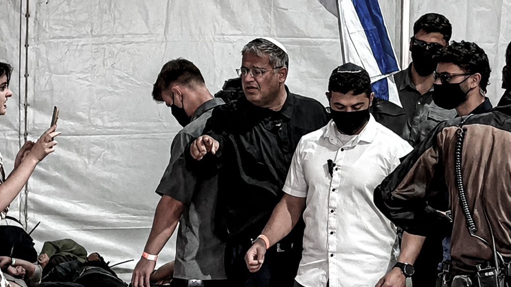 Itamar Ben Gvir, recibe rechazo internacional por violación a derechos humanos de activistas de Flotilla Sumud