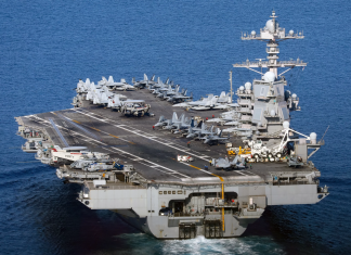 EEUU retira su mayor portaaviones de Oriente Medio Pentágono finaliza despliegue militar del USS Gerald R. Ford