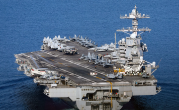 EEUU retira su mayor portaaviones de Oriente Medio Pentágono finaliza despliegue militar del USS Gerald R. Ford