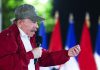 Daniel Ortega: Industria armamentista de EEUU impulsa conflictos globales EEUU actúa como promotor de conflictos para sostener su industria militar, denuncia Ortega