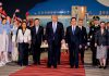 Trump llega a Beijing para cumbre con Xi Jinping Pekín recibe a Donald Trump con ceremonia oficial y guardia militar