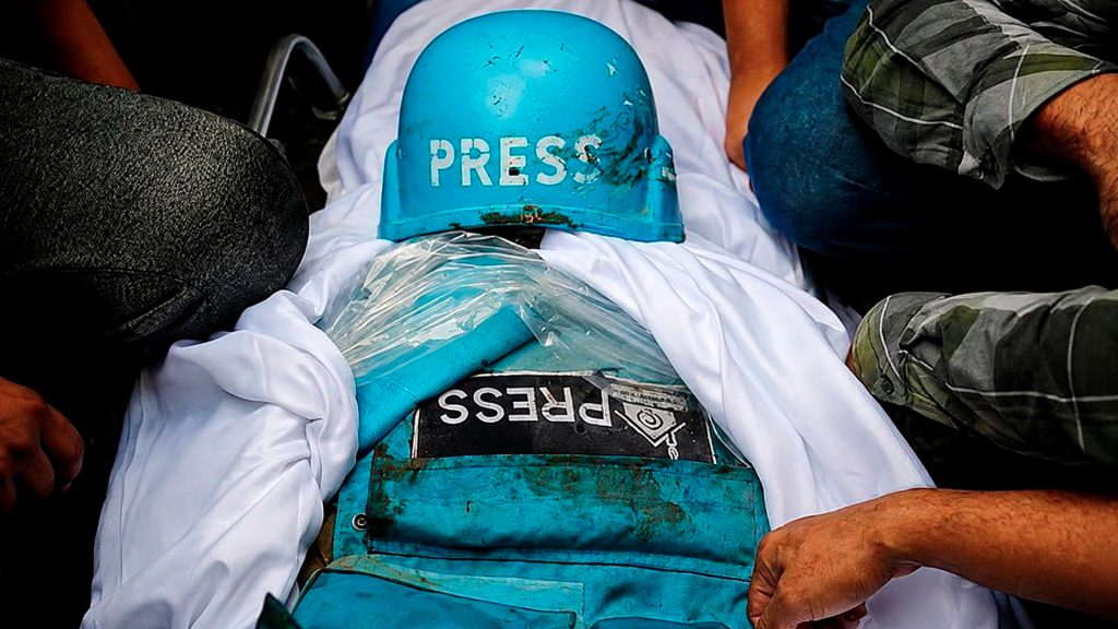 Organismos internacionales denuncian una creciente ofensiva contra periodistas en la Franja de Gaza