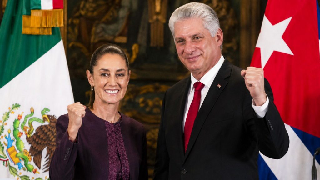 El Gobierno mexicano mantiene la cooperación con Cuba mientras se intensifican las restricciones económicas impuestas por EEUU
