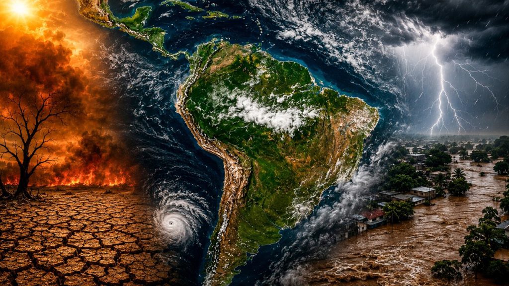 Centroamérica enfrentará pérdidas agrícolas, mientras Sudamérica sufrirá lluvias extremas y desastres climáticos
