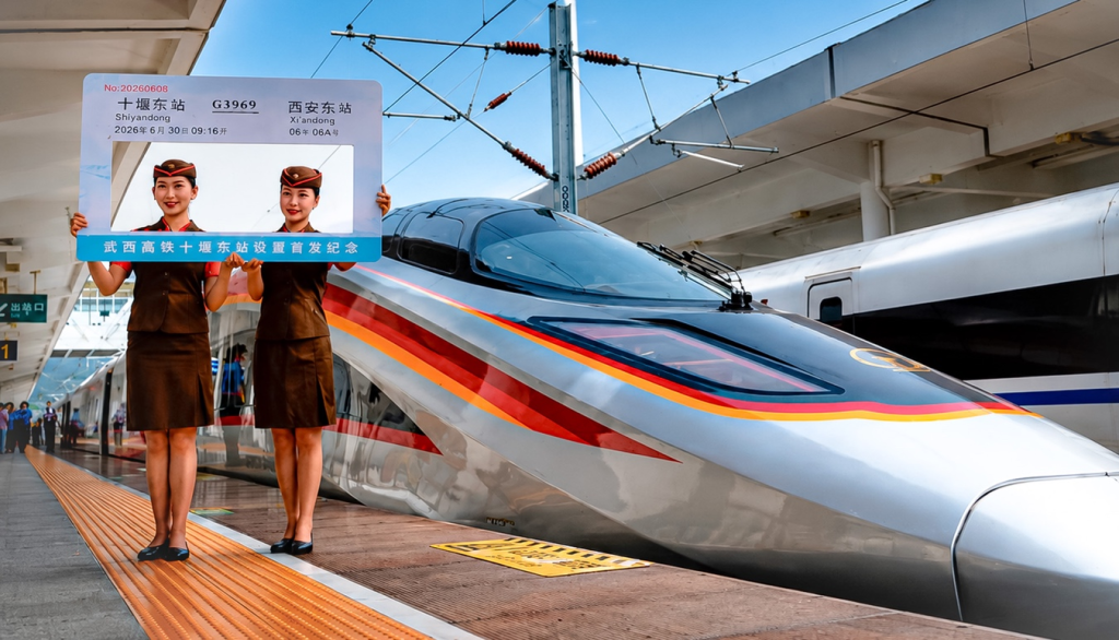 El trayecto Xi’an-Shiyan pasa de más de seis horas a solo una