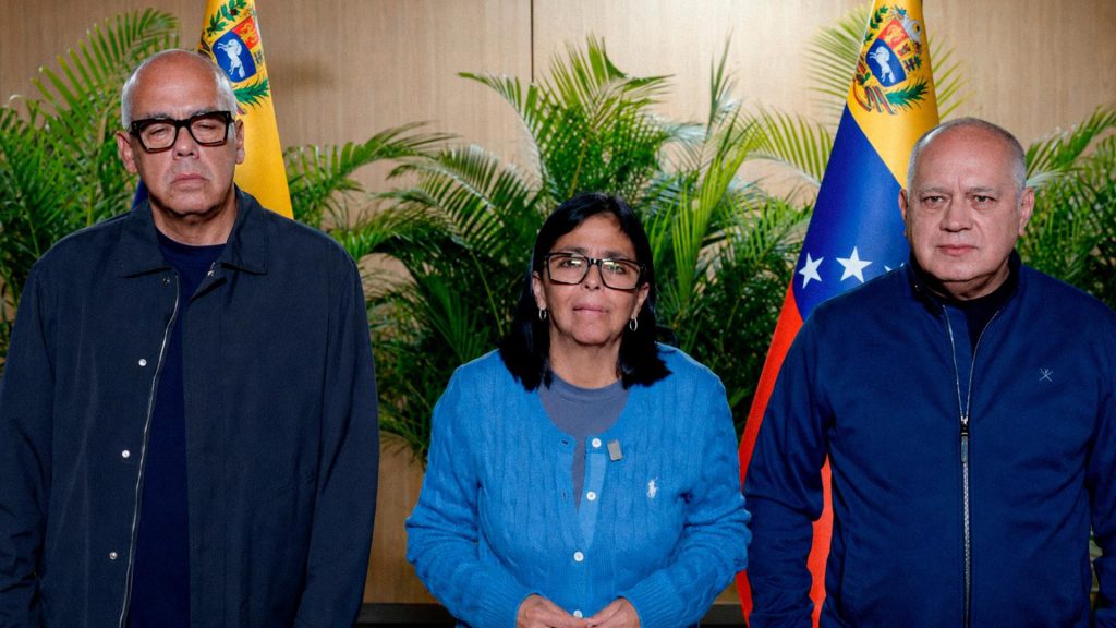 Pie de foto: La presidenta encargada de Venezuela, Delcy Rodríguez, declaró estado de emergencia tras dos fuertes sismos que sacudieron el país.
