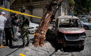 Dos explosiones sacuden Damasco durante visita de Macron Violencia marca visita de presidente francés, Emmanuel Macron, a Siria