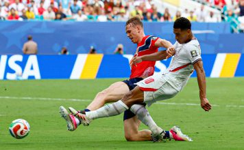 Inglaterra elimina a Noruega y avanza a semifinales del Mundial 2026 Jude Bellingham celebra uno de sus dos goles ante Noruega en los cuartos de final del Mundial 2026