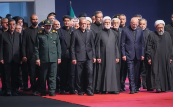 Irán anticipa un funeral histórico para el Ayatolá Alí Jameneí Altos funcionarios iraníes en las honras fúnebres del Ayatolá Alí Jameneí